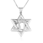 classic Star of David with a bold "Chai" symbol