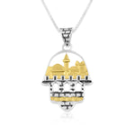 Gold and Silver Hamsa