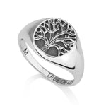 Tree Of Life in 925 sterling silver ring