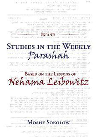 Studies in the Weekly Parashah