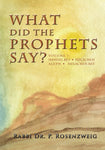 What Did The Prophets Say-2